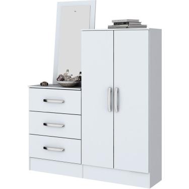 Imagem de Cômoda Henn 2 Portas 3 Gavetas B700 Branco
