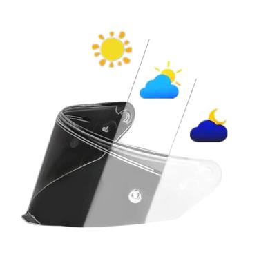 Imagem de BSTOP Protetor de capacete fotocrômico R50S para viseira MOTORAX R50S protetor solar à prova de vento, proteção UV Casco Moto Visera (R50S)