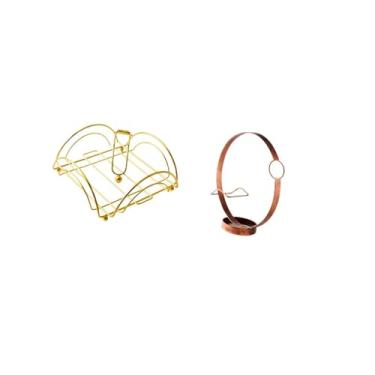 Imagem de Fenteer Elegante Organizador de Ferro para Guardanapos E Garrafas de Vinho para Armazenamento de Mesa com Dispensador de Braço com Peso para Sala de Jantar de