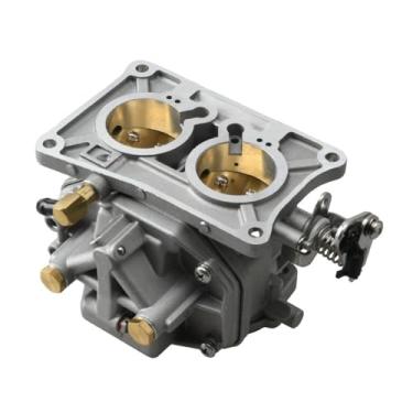 Imagem de Carburador 6F6-14301-00 para motor de popa de 2 tempos E40G E40J E40 40HP 6F6-14301 6F5-14301-00 6F5-14301