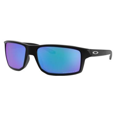Imagem de Óculos de Sol Oakley Gibston Matte Black W/ Prizm Sapphire Polarized-Masculino