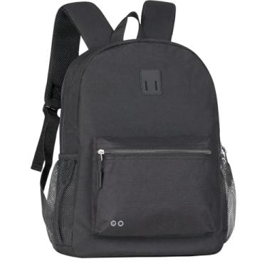 Imagem de Mochila Escolar, Clio, Básica, G, Preta, Clio