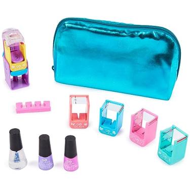 Imagem de Go Glam Unique Nail Salon Kit Aplicação Pintura De Unhas Mãos e Pés- Manicure e Pedicure - Sunny