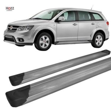 Imagem de Estribo Freemont Plataforma de Alumínio Prata - HOZZ