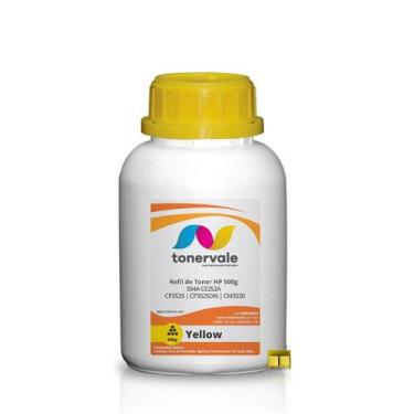 Imagem de Kit Toner Refil TankFull Para HP 504A CE252A Yellow + 3 Chips - HP CP3