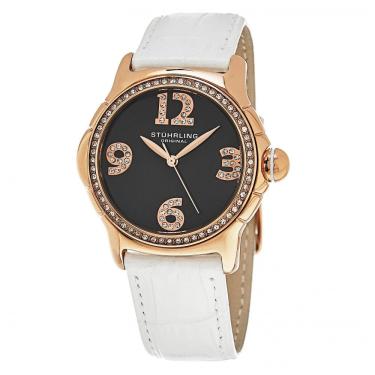 Imagem de Relógio Feminino Stuhrling Chique 592 Quartzo 38mm, Branco