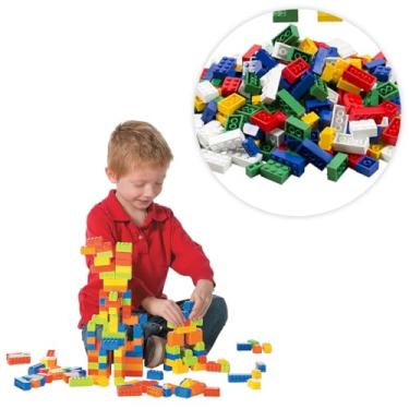 Imagem de Blocos de Montar Infantil, 80 Peças, Coloridos, Plástico Polipropileno