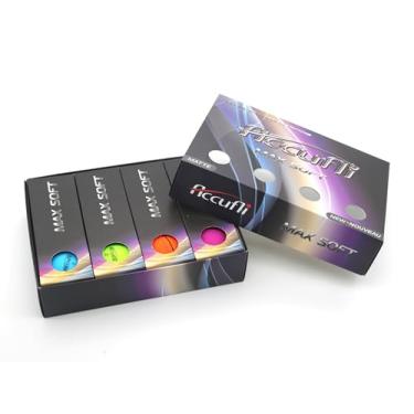 Imagem de ACCUFLI Bolas de golfe Max Soft (mistura fosca, pacote com 12)