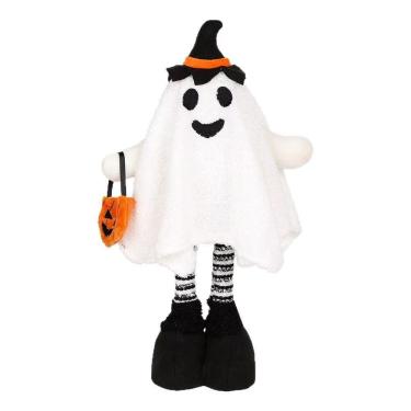 Imagem de Campainha de Halloween com luz e som, decorações de caveira