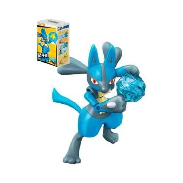 Imagem de Blocos De Montar Pokémon Para Crianças Lucario Metagross Greninja Pika