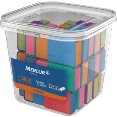 Imagem de Borracha Colorida TR Color MIX C/CAPA (S) - Mercur