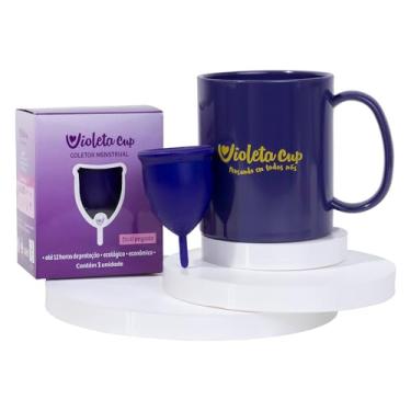 Imagem de Violeta Cup Kit Coletor Menstrual A Violeta + Caneca Higienizadora Violeta Tipo A Mulheres A Partir De 30 Anos Ou Com Filhos E/Ou Com Colo Do Útero De Altura Média E Alta