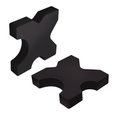 Imagem de SeDeplacer Placa de prensa hidráulica H Frame 4 entalhes 2,5 x 12,7 cm, serve para placas de cama de prensa de aço de 20 toneladas