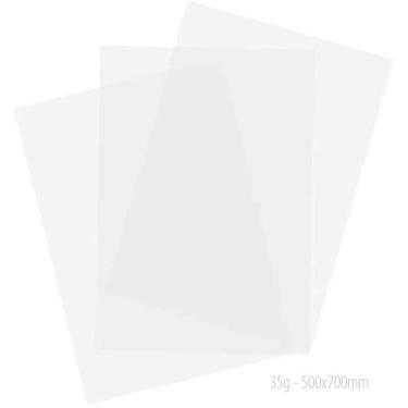 Imagem de Papel Manteiga 35G 500X700MM  Pacote com 100 Folhas - Usa Folien