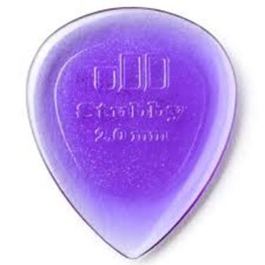 Imagem de Palheta Jazz Stubby 2.0mm Roxo U.S.A  - JIM DUNLOP