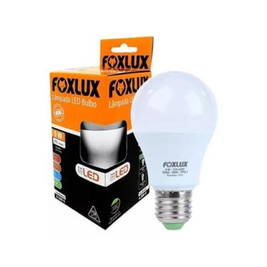 Imagem de Lampada Led Bulbo 9w 6500k - Foxlux, Branco
