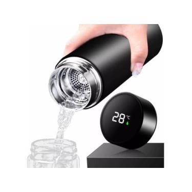 Imagem de Garrafa Térmica Com Display Água Bebidas Em Geral - S1255