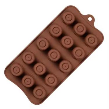 Imagem de Molde Silicone Chocolate Bombom Doces Finos Licor 21,5cm - LUYKE