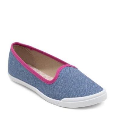 Imagem de Sapatilha Alpargata Menina Molekinha 2505.200 Jeans-Feminino