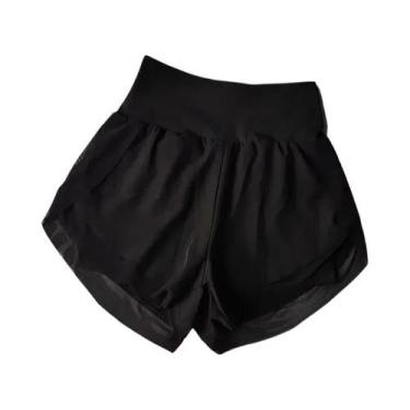 Imagem de Shorts Esportivos Femininos 2 Em 1 De Secagem Rápida Para Corrida, Yog