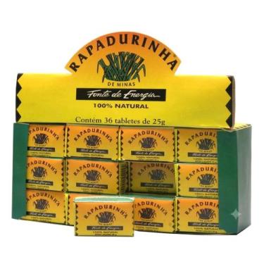 Imagem de Rapadura De Minas Contendo 36 rapadurinhas de 25g Cada - Rapadurinha d