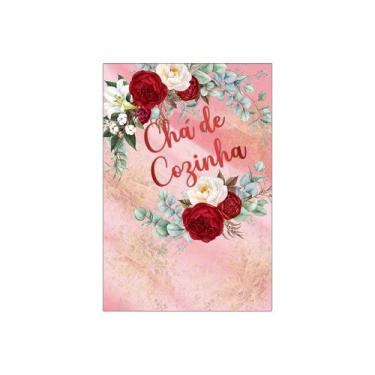 Imagem de Painel De Festa Vertical 1,50 x 2,20 - Chá de Cozinha Floral 020 - Via