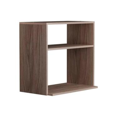 Imagem de Suporte Nicho Para Micro-ondas Forno Elétrico Cozinha 60cm Nogal