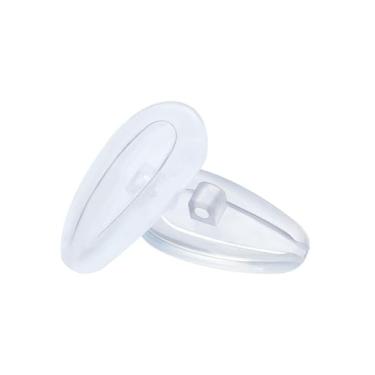 Imagem de Well-aimed Almofadas de nariz para óculos compatíveis com óculos Tiffany TF1136, peça de nariz de silicone macio e confortável, antiderrapante atualizada, push-in, almofadas de nariz para óculos