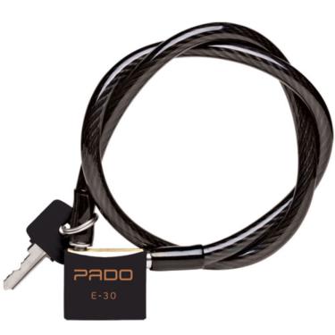 Imagem de Cadeado Preto  para bicicleta Sm Lt-30mm Pado