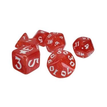 Imagem de Munchkin Polyhedral Dice Set (Red/White)