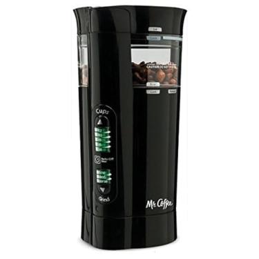 Imagem de Mr. Coffee Moedor de café elétrico de 12 xícaras com várias configurações, preto, 3 velocidades - IDS77