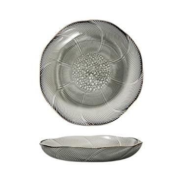 Imagem de URGDWEKJY Tigela de frutas bancada cesta de frutas tigela de sobremesa prato de frutas sobremesa doces lanche prato saladeira legumes saladeira salada tigela