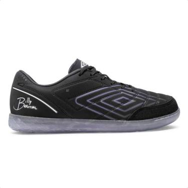 Imagem de Chuteira Futsal Umbro Br Masculina, 40, Preto, Roxo