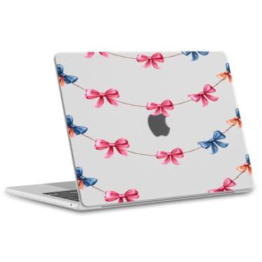 Imagem de OFQKOAKS Capa compatível com MacBook Air de 13 polegadas 2022 2021 2020 2019 2018 versão M1 A2337 A2179 A1932, capa protetora para laptop de Natal para MacBook Air de 13,3 polegadas