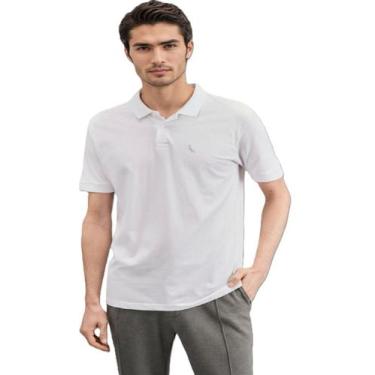 Imagem de Polo Slim One Reserva, Branco, G