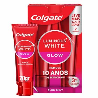Imagem de Colgate Creme Dental Para Clareamento Luminous White Glow 70g 2 un