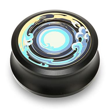 Imagem de ASHATA Estabilizador de peso LP Record, HiFi LP Vinil Disco Estabilizador Grampo de Peso Gravador, LP Disco Estabilizador de Vinil para HiFi, para Amortecimento de Vibração (Preto)