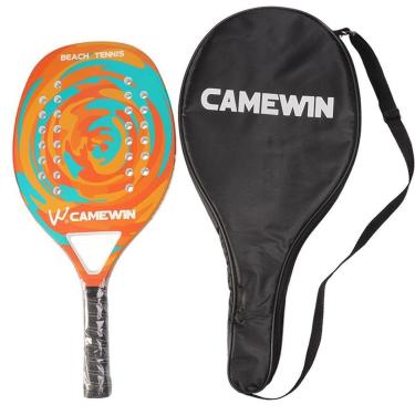 Imagem de Raquete Beach Tennis Em Carbono - Performance - Camewin Com Capa-Unissex