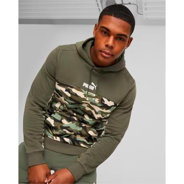 Imagem de Blusão Puma De Moletom Essentials Block Camo Fleece Masculino-Masculino