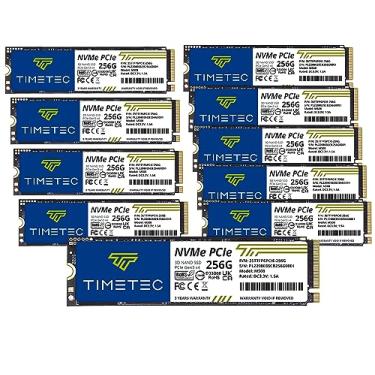 Imagem de Timetec SSD NVMe PCIe Gen3x4 8Gb/s M.2 2280 3D NAND TLC 150TBW SLC Velocidade de leitura/gravação de cache de até 2.100/1.600 MB/s para PC, laptop e desktop