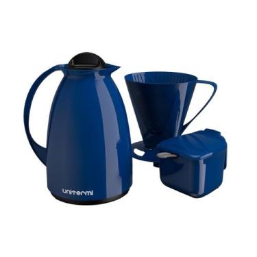 Imagem de Kit Café Prático - Garrafa de 650ml+ Açucareiro, Suporte Filtro - Unit