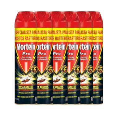 Imagem de 6un Multi Inseticida Mortein Proteção Prolongada Mata Barata