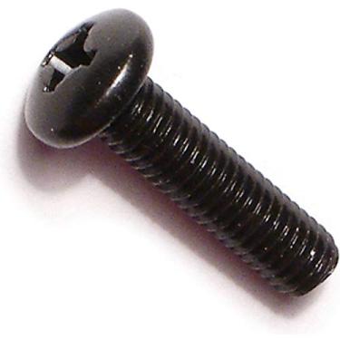 Imagem de Parafusos de máquina Phillips difíceis de encontrar (20 peças), 10-32 x 3/4", Black
