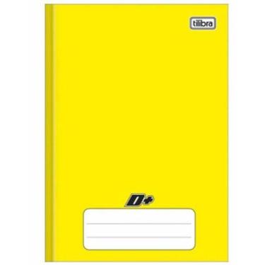 Imagem de Caderno Brochura Capa Dura 200x275mm 96 F Amarelo - Tilibra
