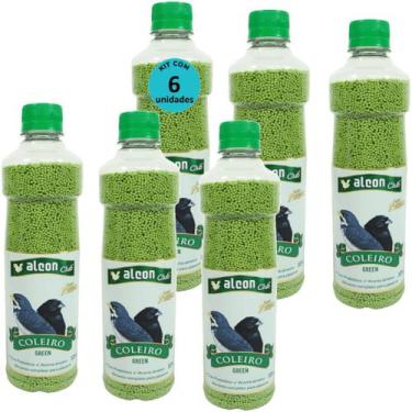 Imagem de Alcon Club Coleiro Green 325g Super Premium Kit com 6 Unidades