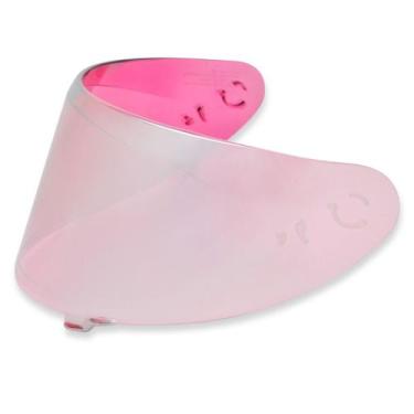 Imagem de Viseira Capacete Axxis Asx V18B Rosa Prata Draken Eagle