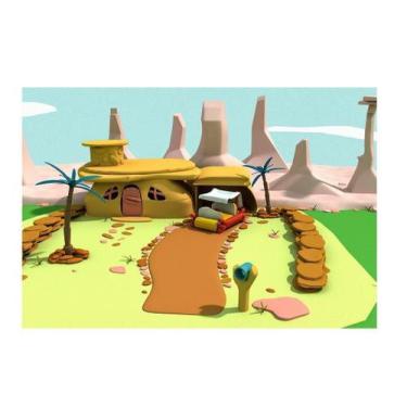 Imagem de Fundo Fotográfico Newborn Flintstones 1,5X1,2 Ffp-216 - Felicitá