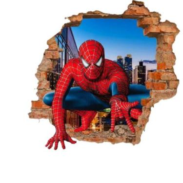 Imagem de Papel de parede Homem Aranha Spider Man Vingadores Marvel 85x85 cm - P