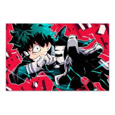 Imagem de Quebra-cabeça Personalizado Boku No Hero 48 Peças - Pomps Geek