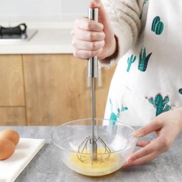Imagem de Batedor De Ovos Mixer Fouê Inox Semi Automático - Yaay